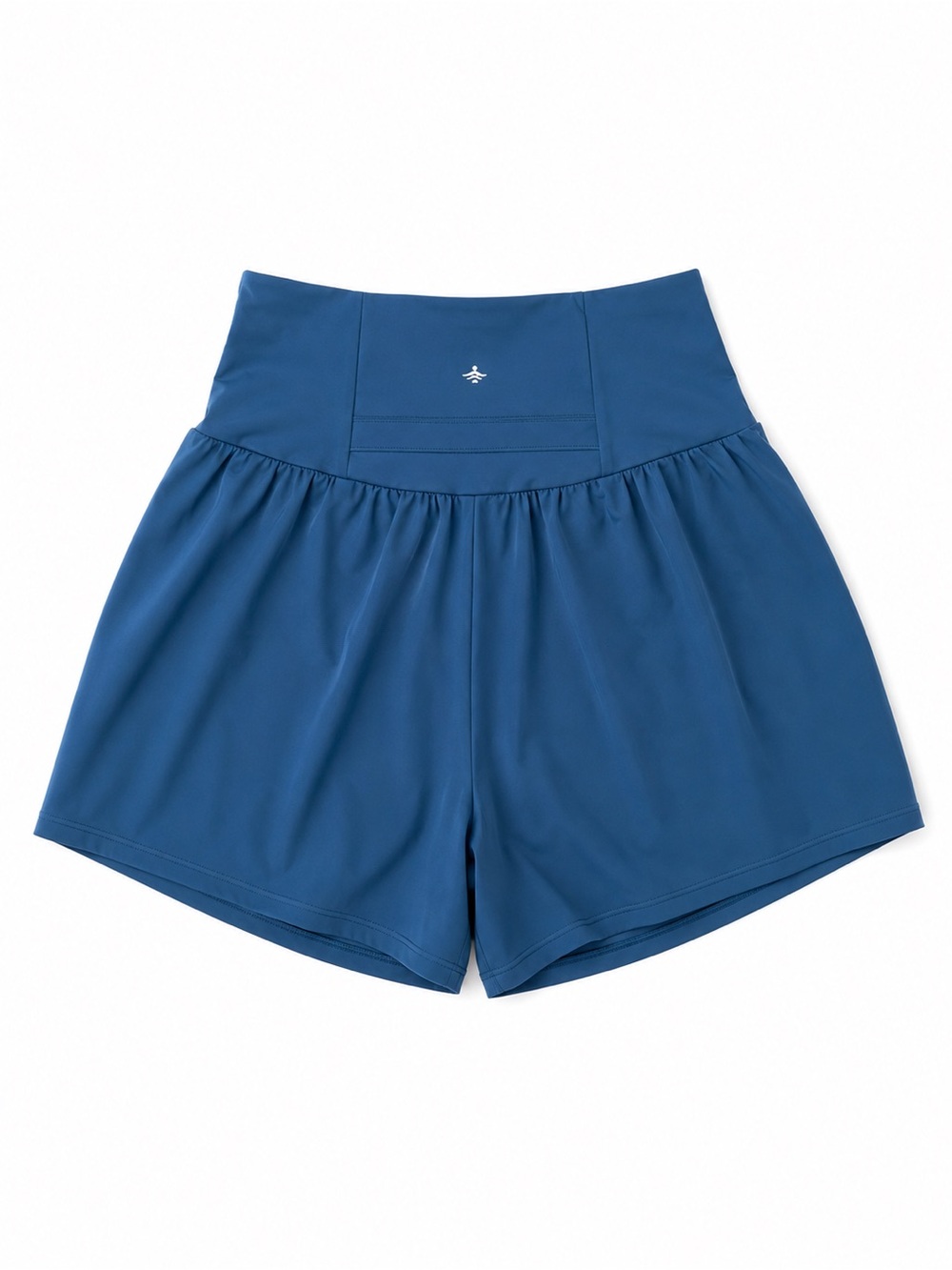Halara Blue High Waisted Flowy Athletic Shorts XS Long NWT - Picture 2 of 4